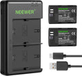 NEEWER Replacement LP-E6NH Battery 2-Pack with Dual USB Charger