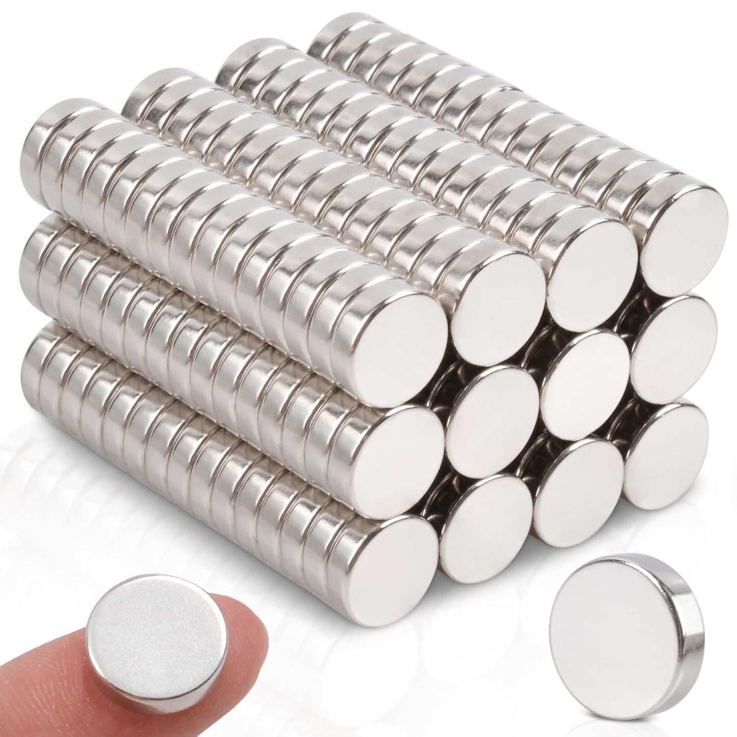 180 Pcs Small Neodymium Disc Magnets for Crafts and More