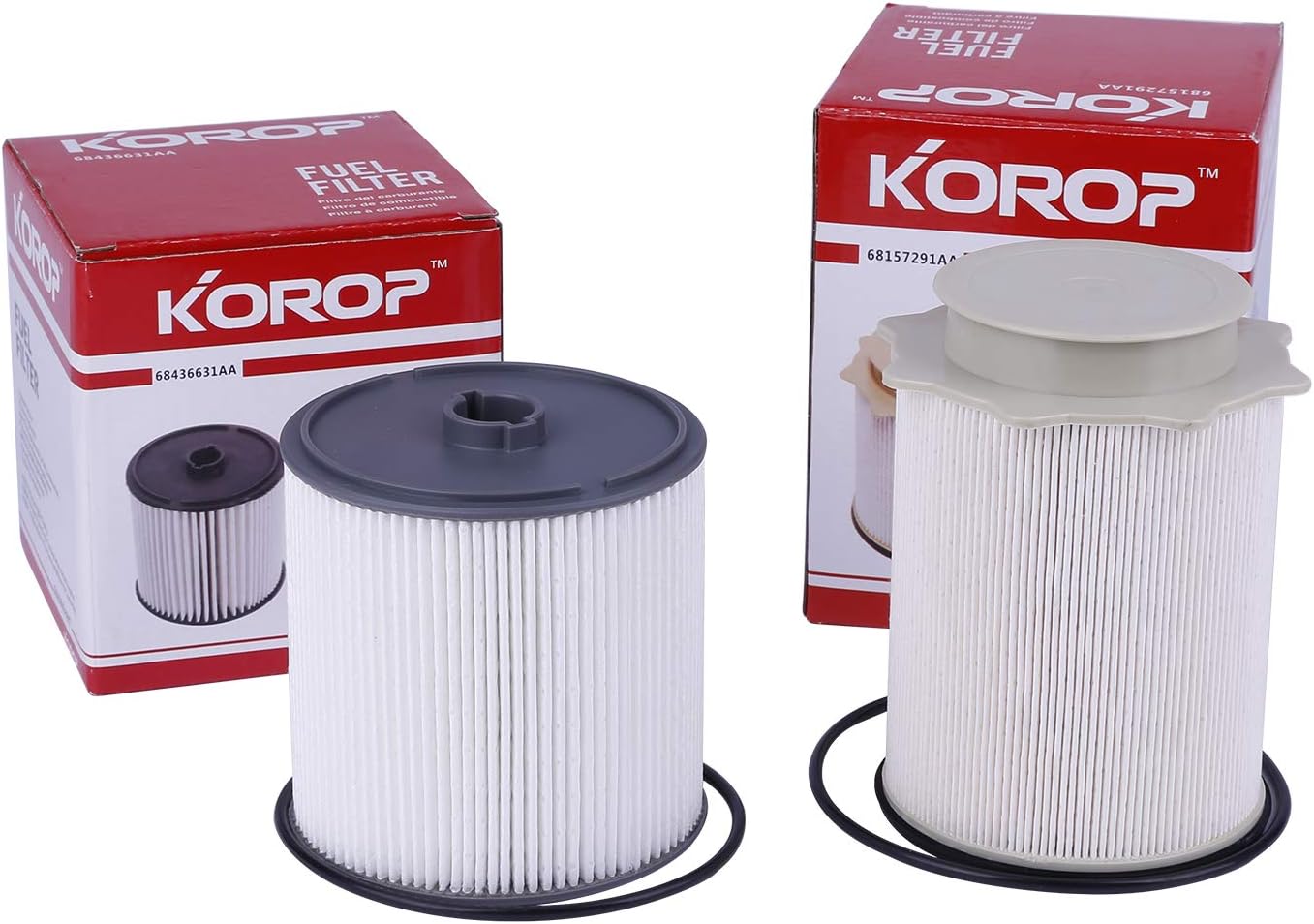 6.7 Cummins Fuel Filter Water Separator Set for Dodge Ram 2500
