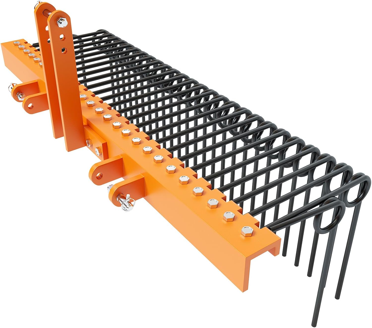60 Inch Pine Straw Needle Rake for Efficient Yard Cleanup