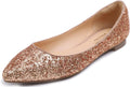 Feversole Women's Macaroon Colorful Memory Foam Ballet Flat Flats