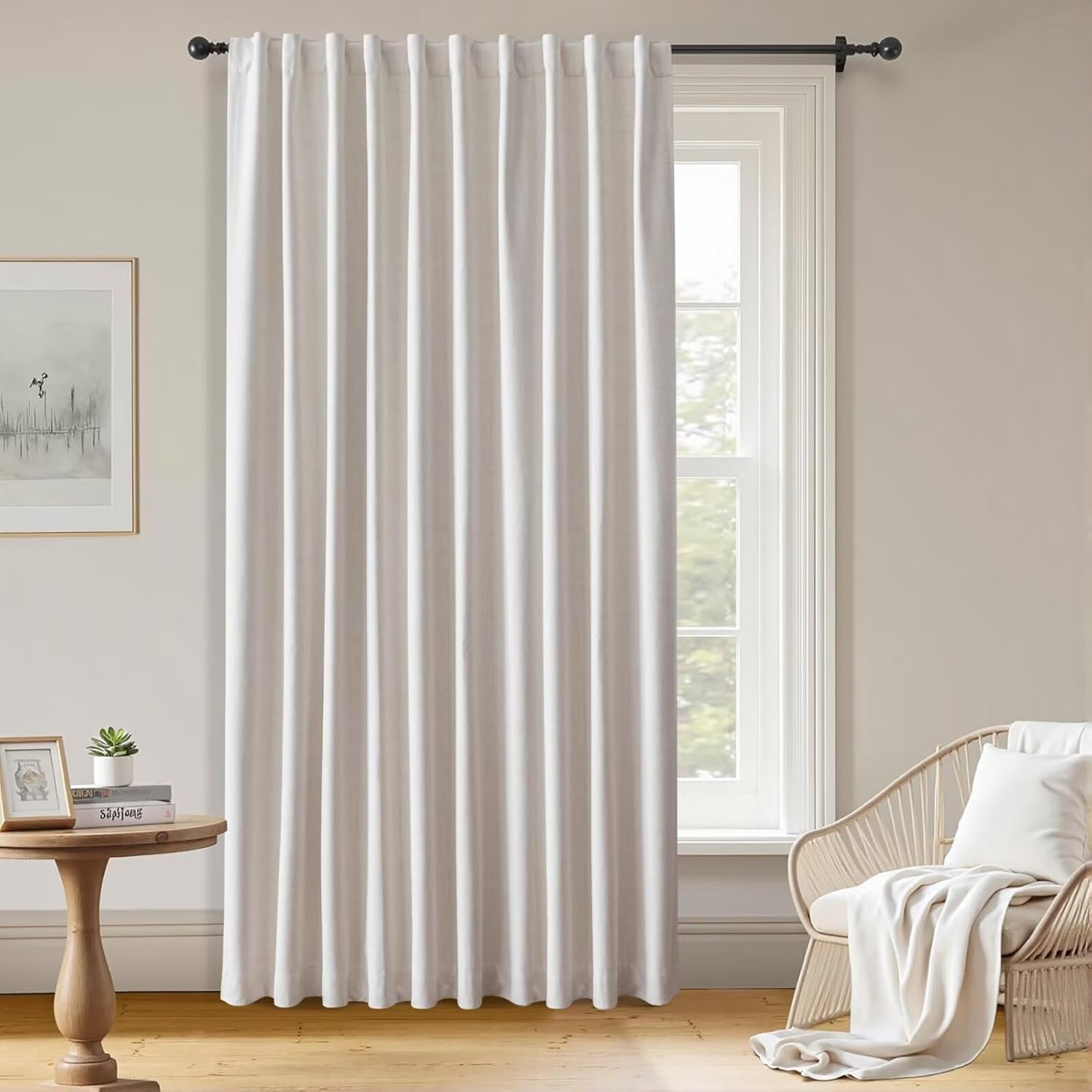 100% Blackout Curtains for Bedroom and Living Room Decor