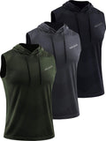 Neleus Men's Workout Tank Tops 3 Pack Sleeveless Running Shirts