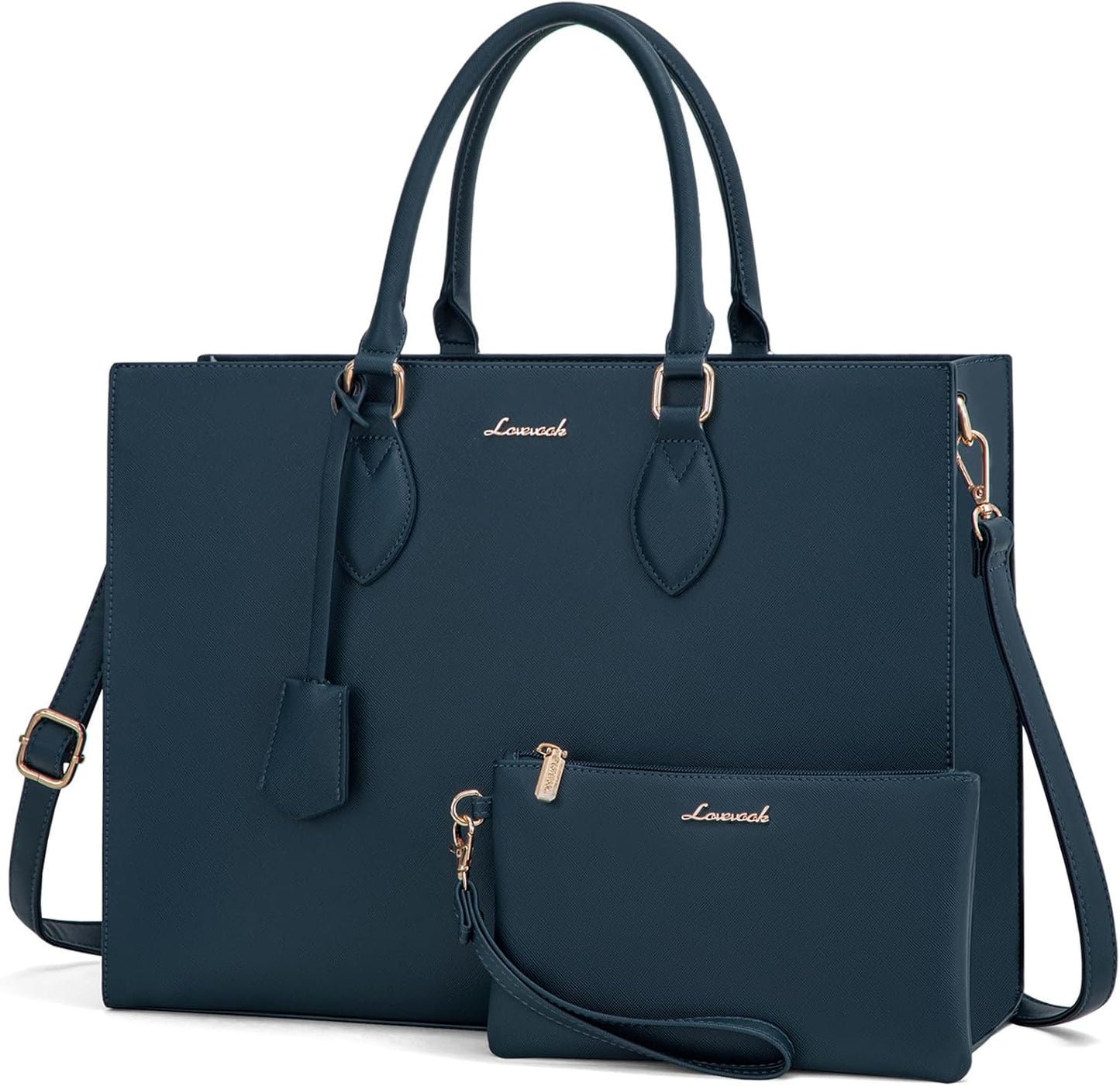 LOVEVOOK Women's 15.6 Inch Laptop Tote Briefcase for Work