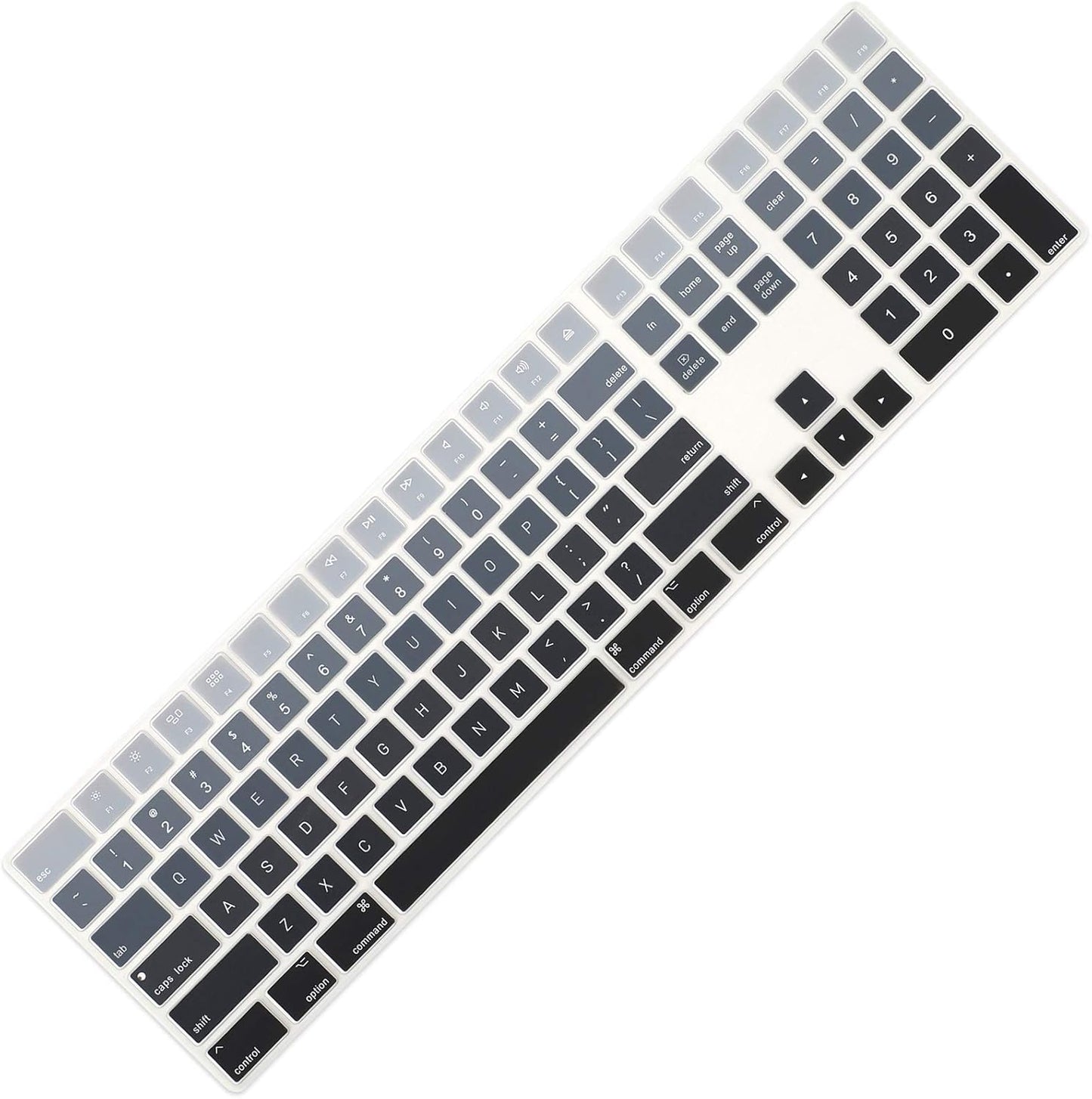 Ombre Gray Cover for iMac Keyboard - Enhance Style