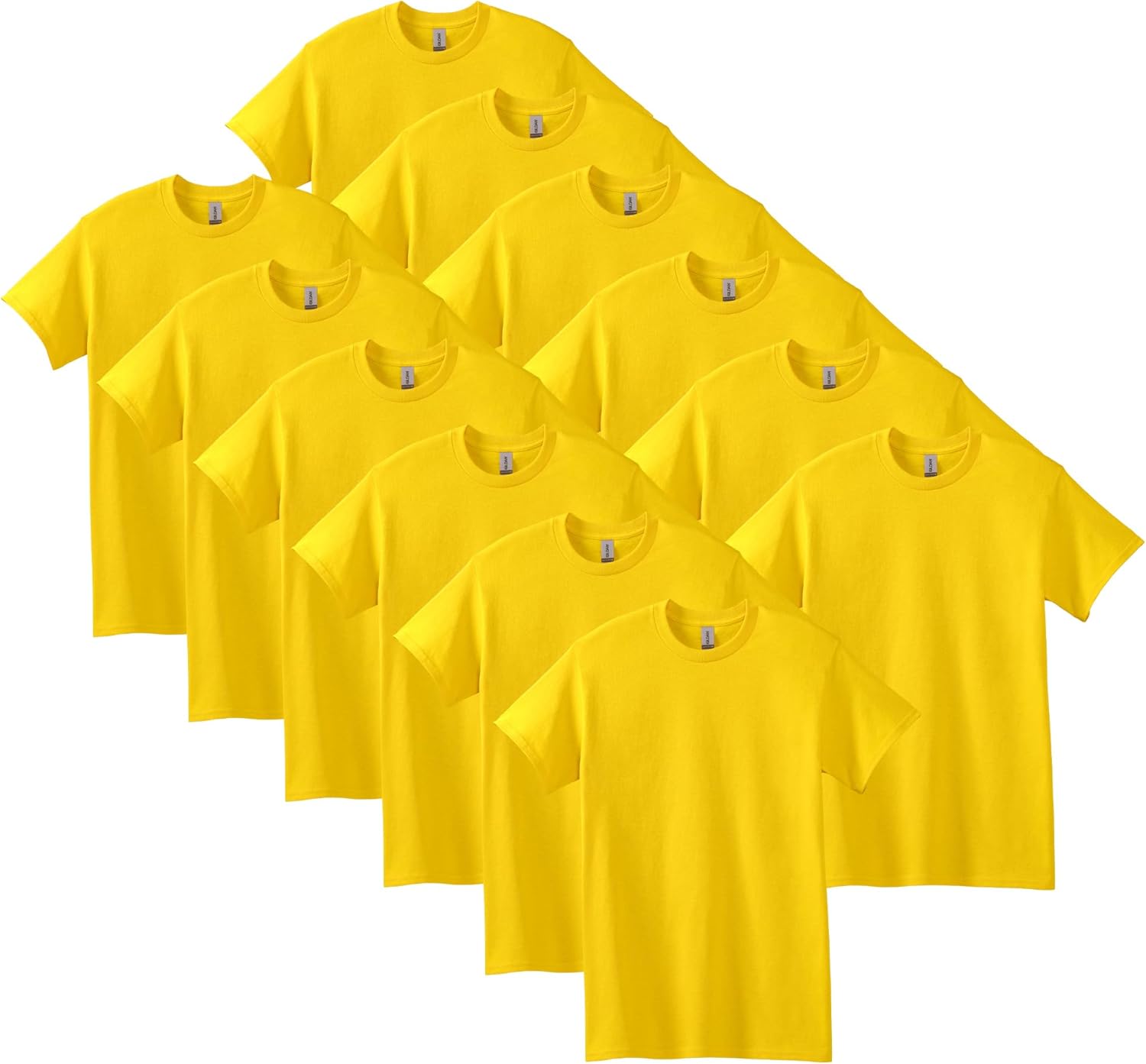 Gildan Adult Heavy Cotton T-Shirt Multipack for Everyday Comfort