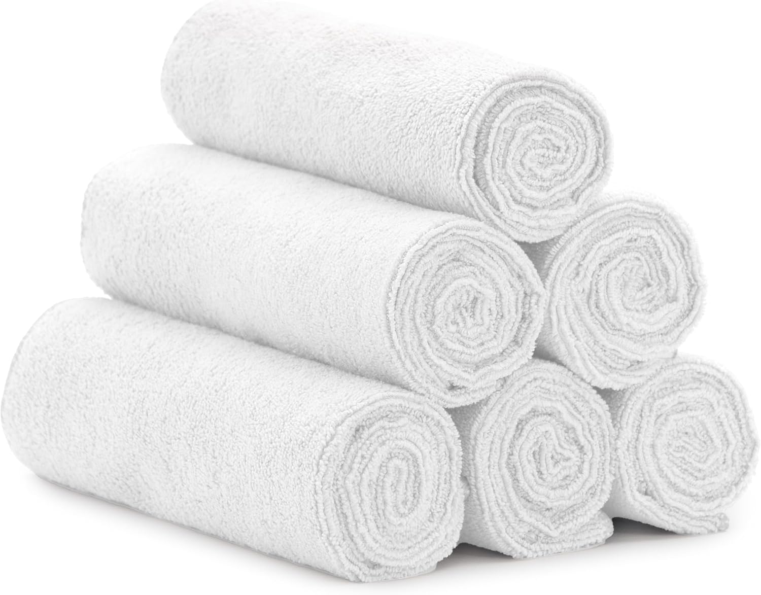 Quick-Dry Gym Towels 6 Pack, 16x27, S&T INC.