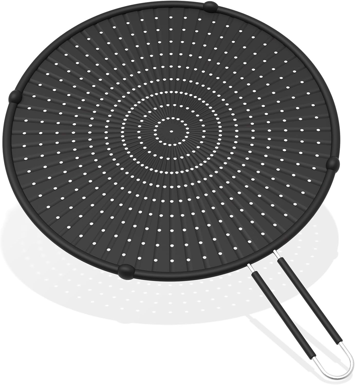 INYOU Heat-Resistant Silicone Splatter Screen: Guards Against Oil Splatter