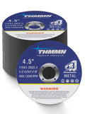 Aggressive 4.5 Cut-Off Wheels - Metal Cutting Powerhouse! - THMMN