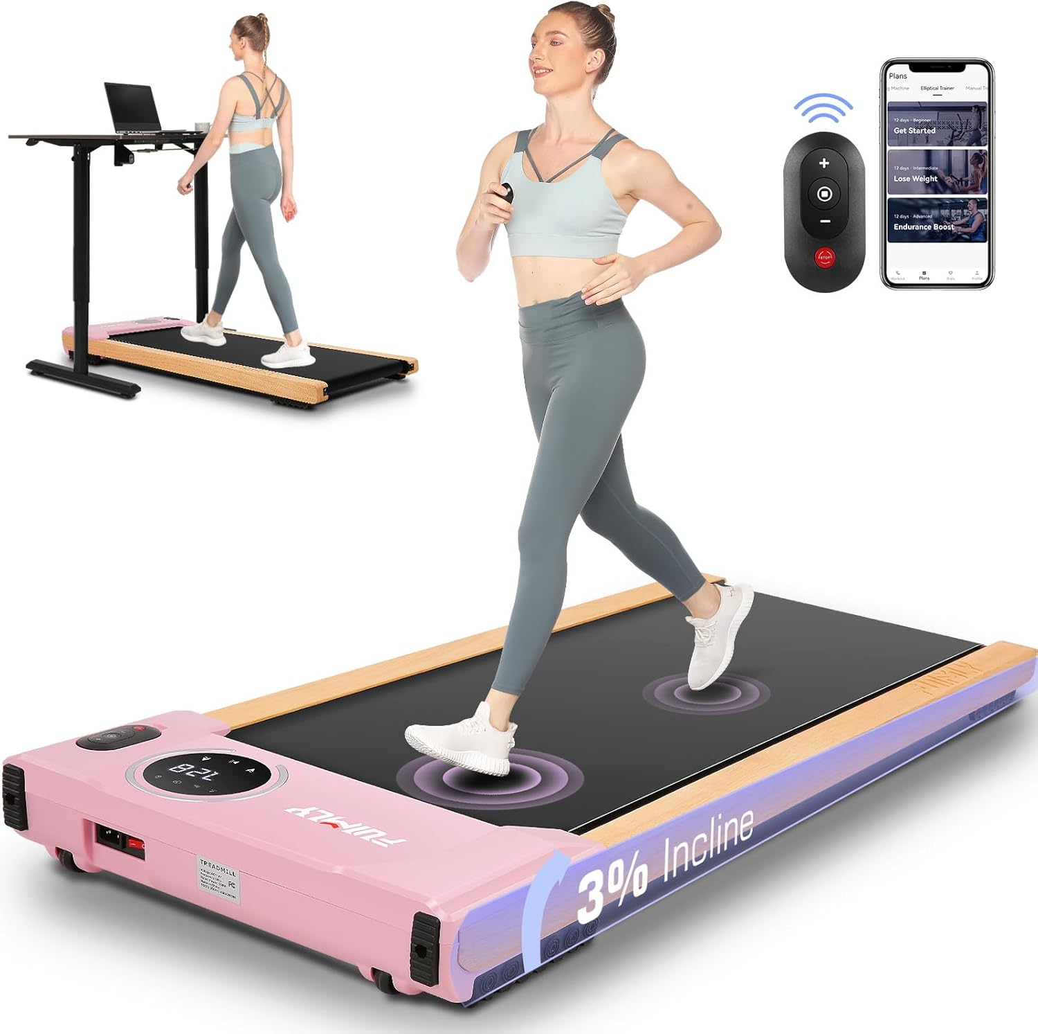 FUNMILY Incline Walking Pad: Smart | Portable