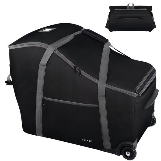 Protective Infant Car Seat Travel Bag with Wheels