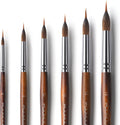 Watercolor Brushes Professional Extended Needle Point Set - Fine