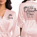 Mis Quince Anos Satin Robe for Quinceanera Parties - Personalized