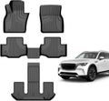 Floor Mats Fit for 2024 2025 Mazda CX-90 CX90 PHEV 6&7 Seats - All