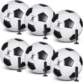 Operation Christmas 6 Pc Soccer Balls with Pumps - Bulk Gift Set