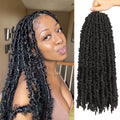 Butterfly Locs Crochet Hair 18 in 6 Packs Pre Looped - Natural Look