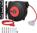 Retractable Extension Cord Reel 50 FT - Heavy Duty Cable Management