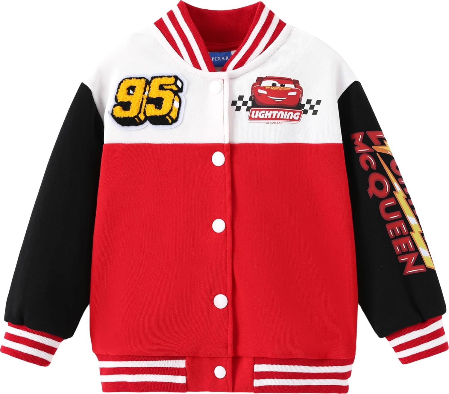 Disney Cars Lightning McQueen Bomber Jacket for Kids 2-13Y