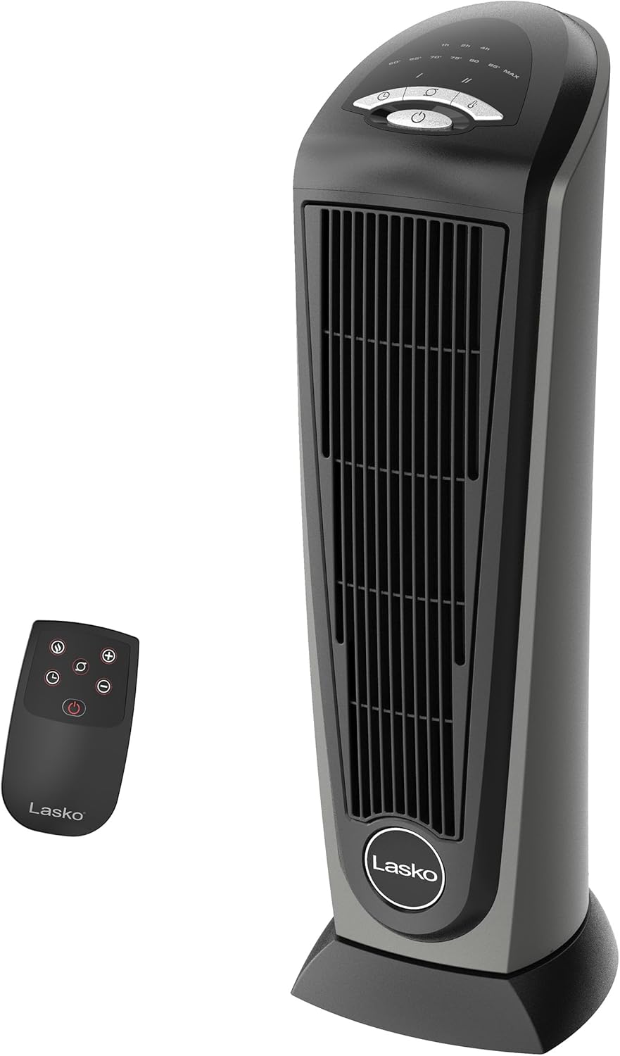 Lasko 1500W Ceramic Tower Space Heater with Remote Control