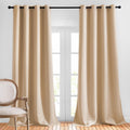 Room Darkening Curtains for Living Room - Thermal Blackout Drapes W52