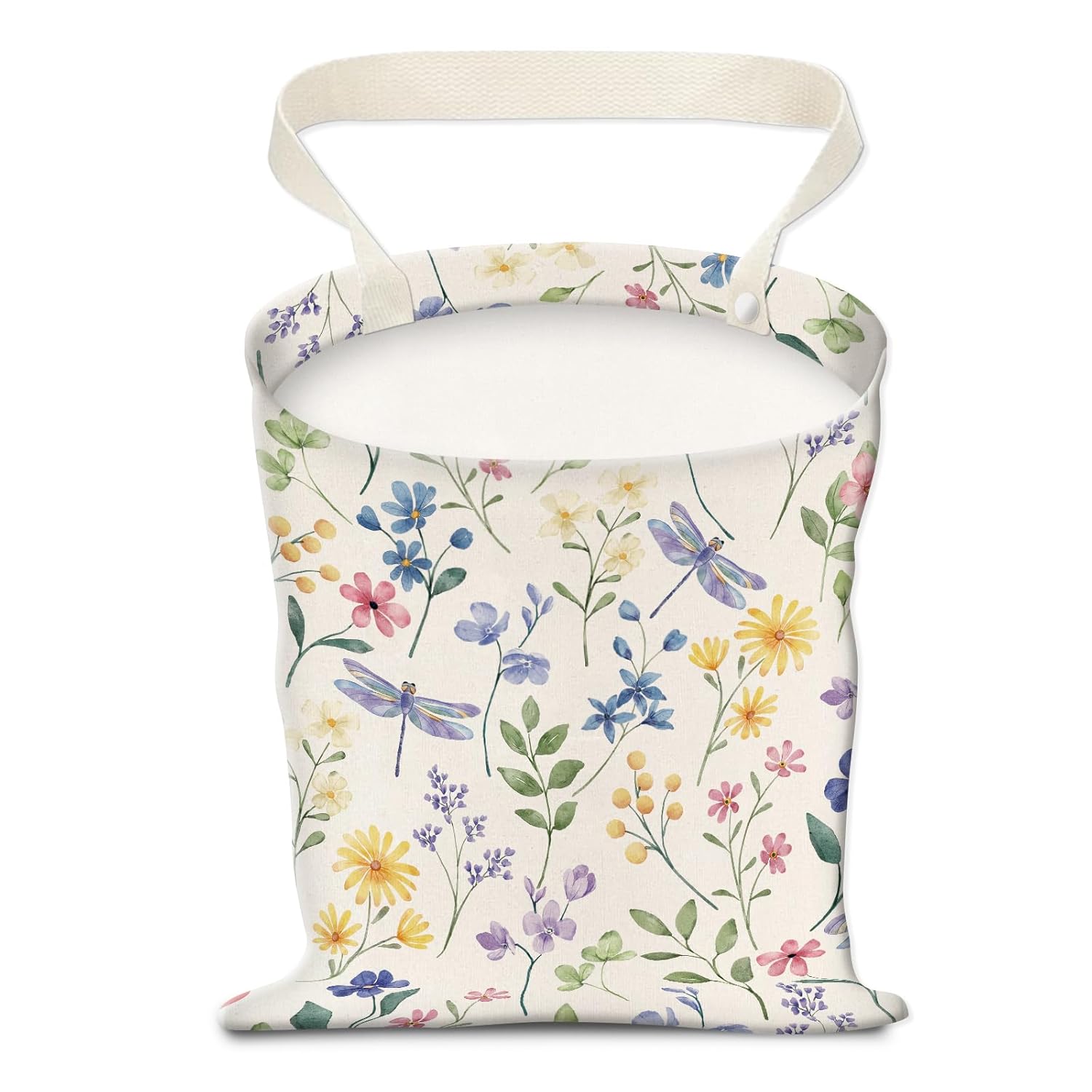 Colorful Flower Car Trash Can - Organize in Style!