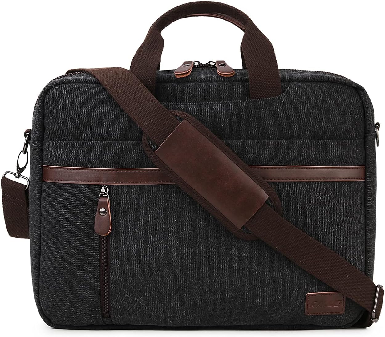 RAVUO Messenger Bag for Men - Durable 17.3 inch Laptop Briefcase