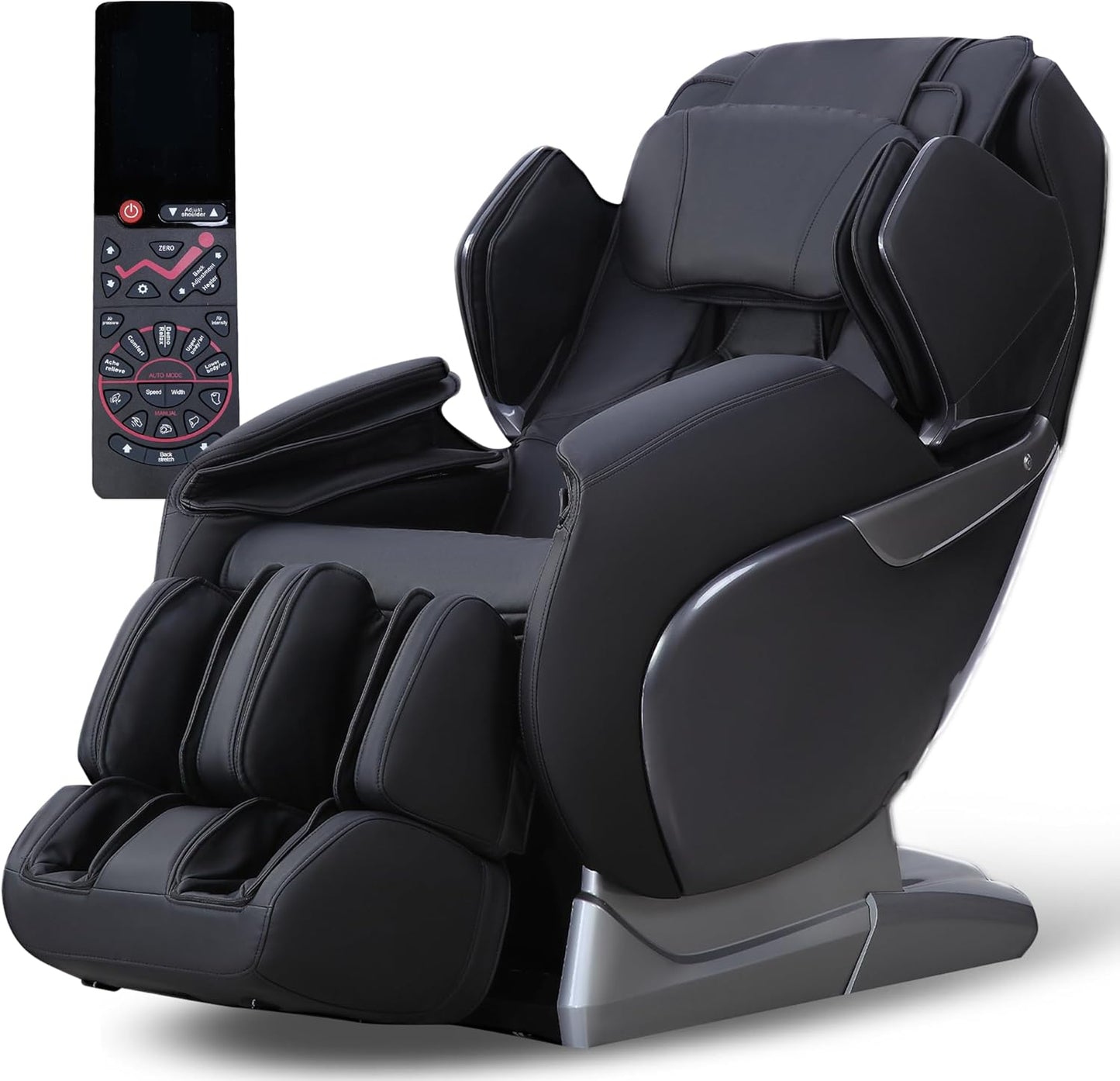 Zero Gravity Shiatsu Massage Chair with Heat & Bluetooth