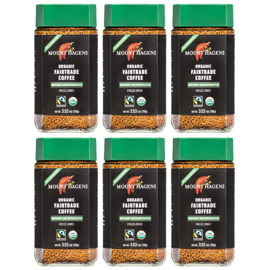Organic Decaf Coffee 6 Pack | Rich Medium Roast Arabica Beans