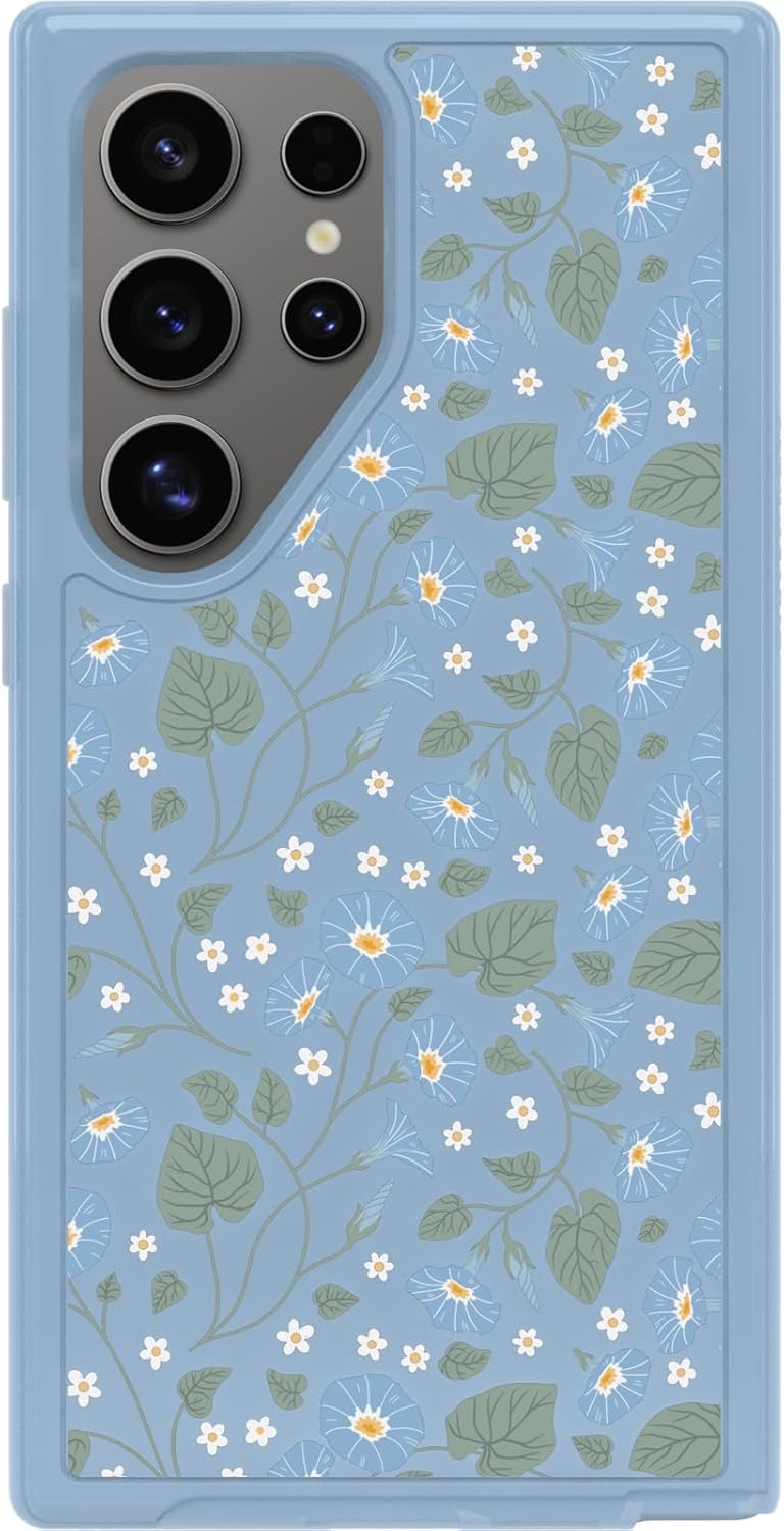OtterBox Samsung Galaxy S24 Ultra Clear Case - Dawn Floral Design