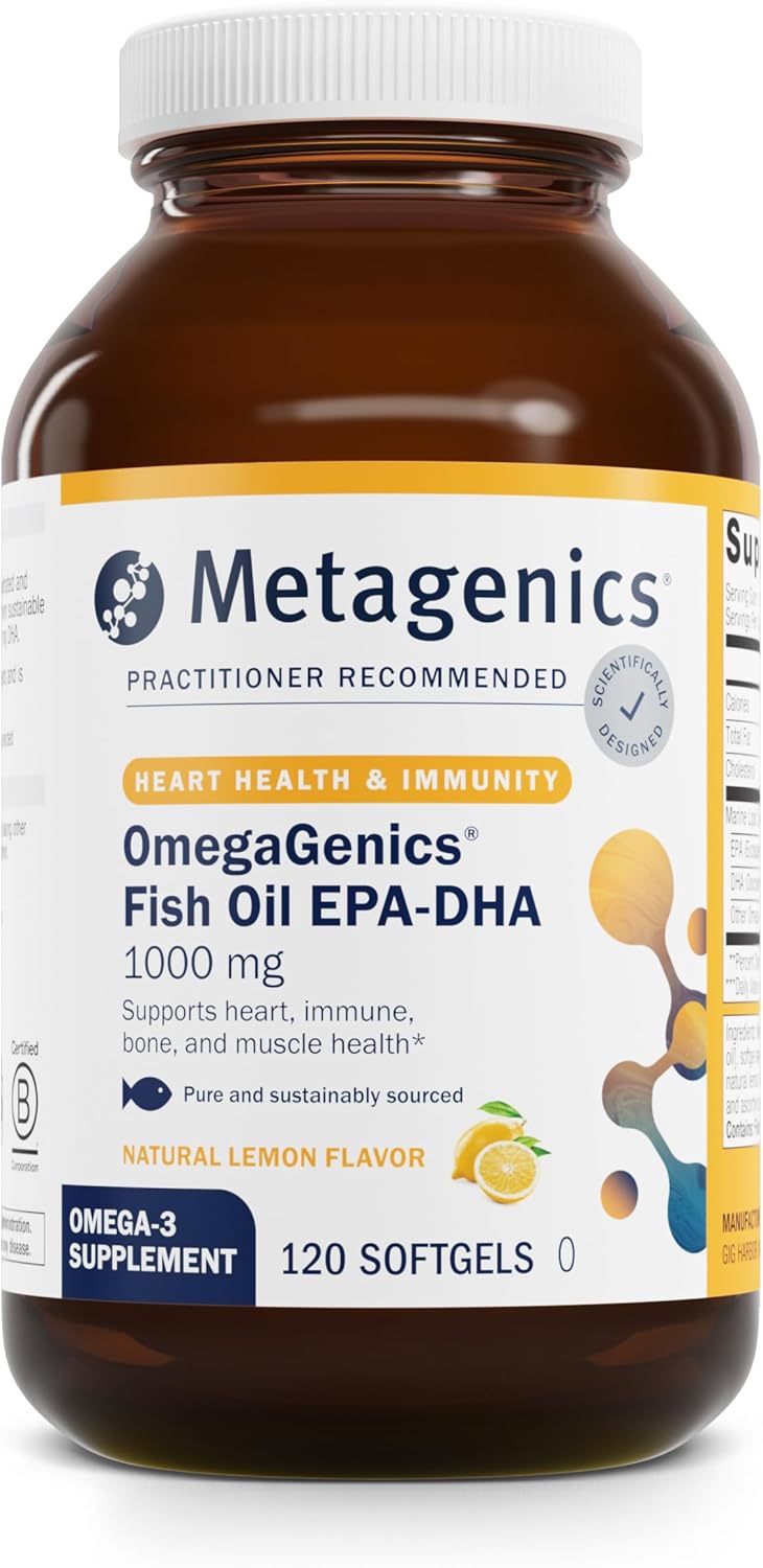 Metagenics OmegaGenics EPA-DHA 1000 mg for Heart & Brain Health