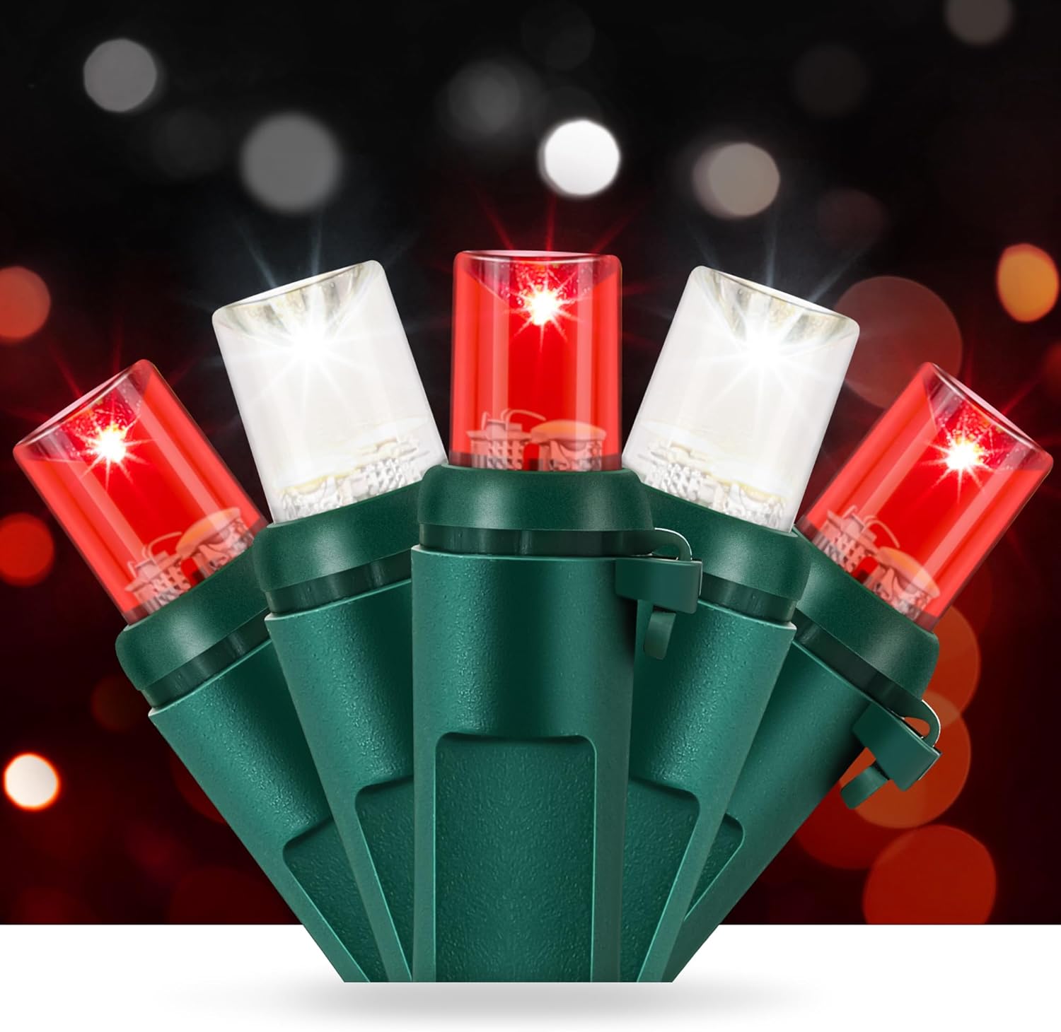 Enhon Slow Twinkling Christmas Lights for Elegant Decor