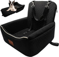 Dog Car Seat Bed 2 in 1 for Small/Medium Dogs up to 35 lbs - Memory