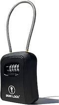 Iron Lock Key Lock Box Portable and Wall Mounted - Waterproof 4 Digit