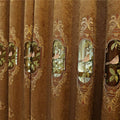 SLOW SOUL 80% Blackout Embroidered Bird Curtains