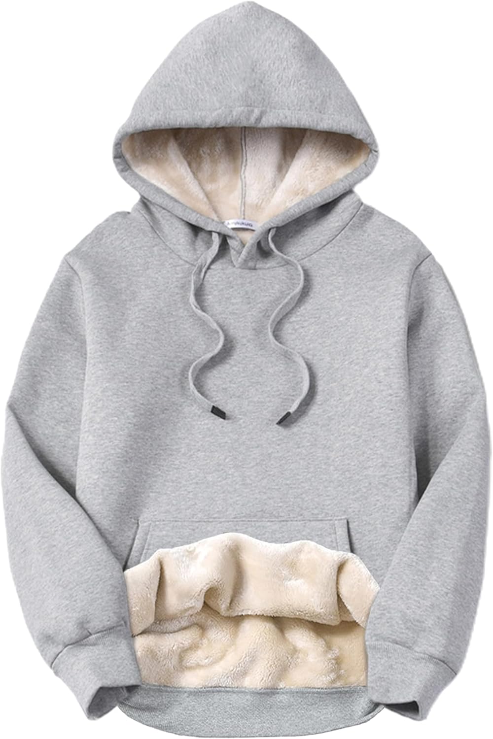 Yeokou Women's Winter Hoodies Pullover Sherpa Fleece Sweatshirt
