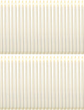 Flameless LED Taper Candles 11 in 48-Pack - Safe Flicker for Events