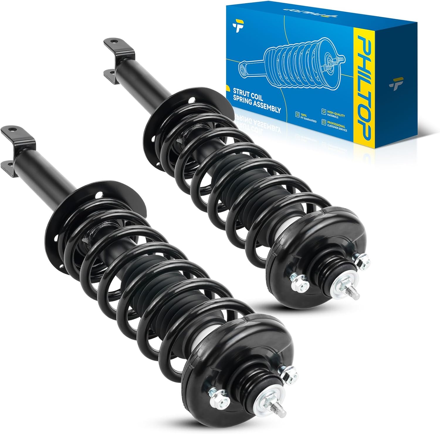 PHILTOP Rear Complete Struts for Accord 2008-2012 2.4L, 3.5L