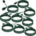 Kanayu 75 ft Outdoor Extension Cord Multiple Outlets - Weatherproof