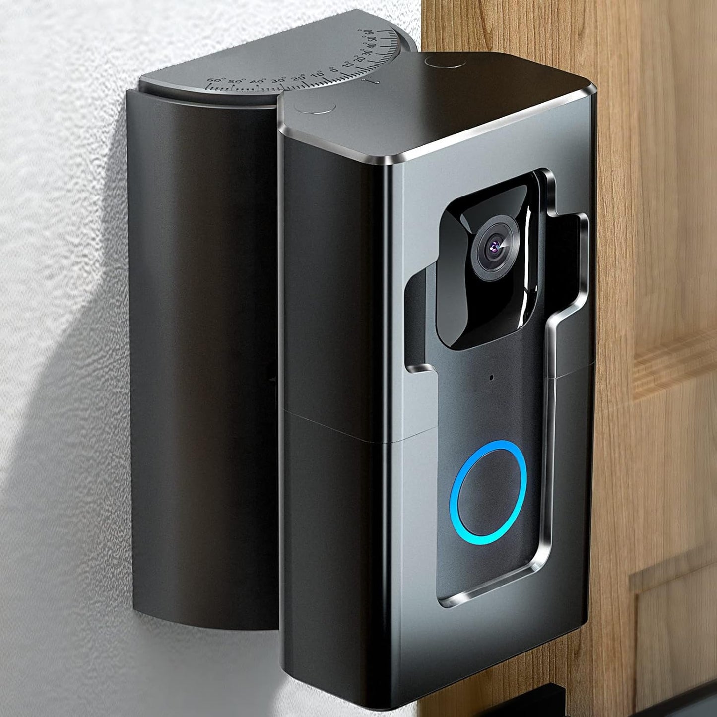 Adjustable Anti-theft Doorbell Mount - Easy Install!