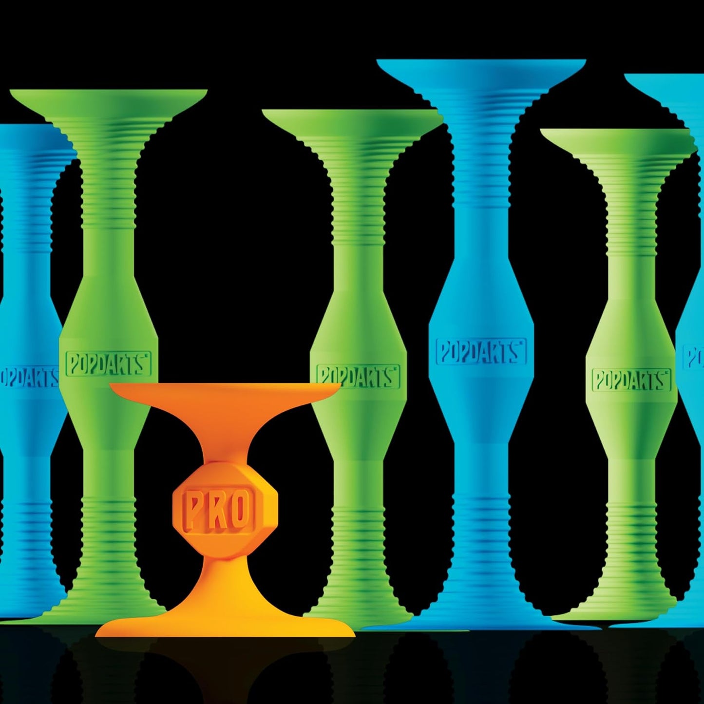 POPDARTS Glow Pack Game Set for Indoor and Outdoor Fun