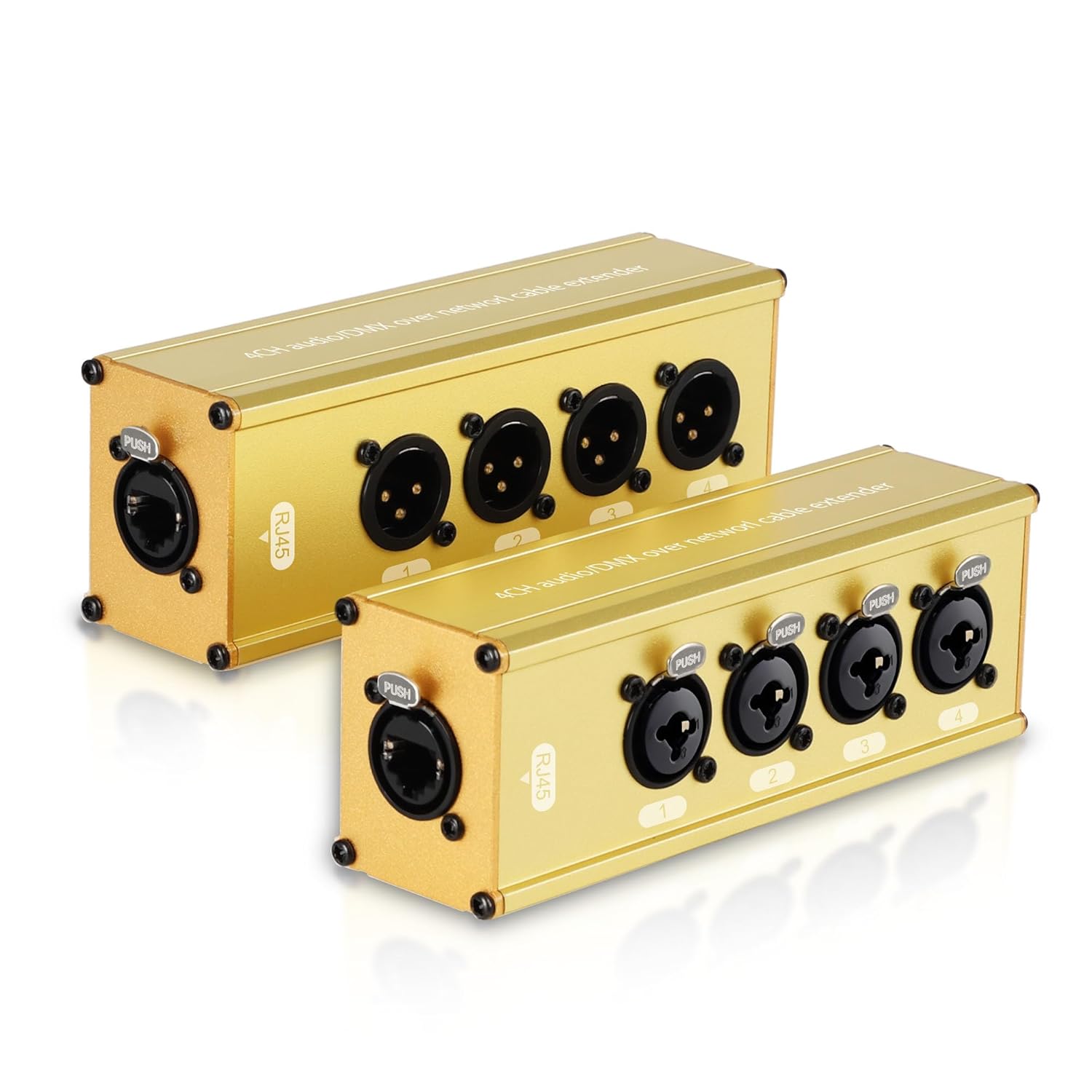 4 Channel Multi Network Cable Breakout for Stage Sound Lighting