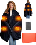 Heated Blanket Battery Operated with Fleece Lining for Comfort