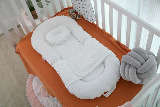 Portable Baby Lounger for Newborns - Cozy & Safe Sleep Space