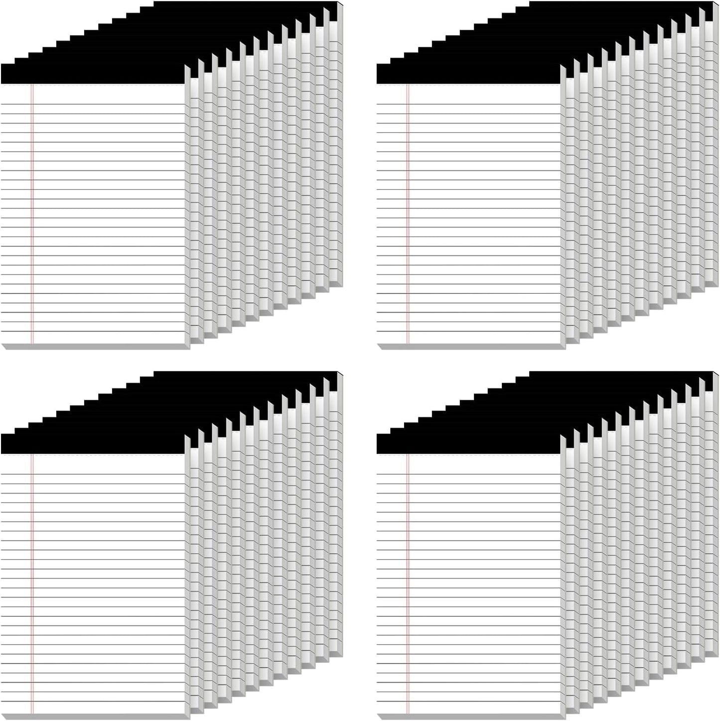 5in x 8in Note Pads 48 Pack of Legal Pads for Writing Needs