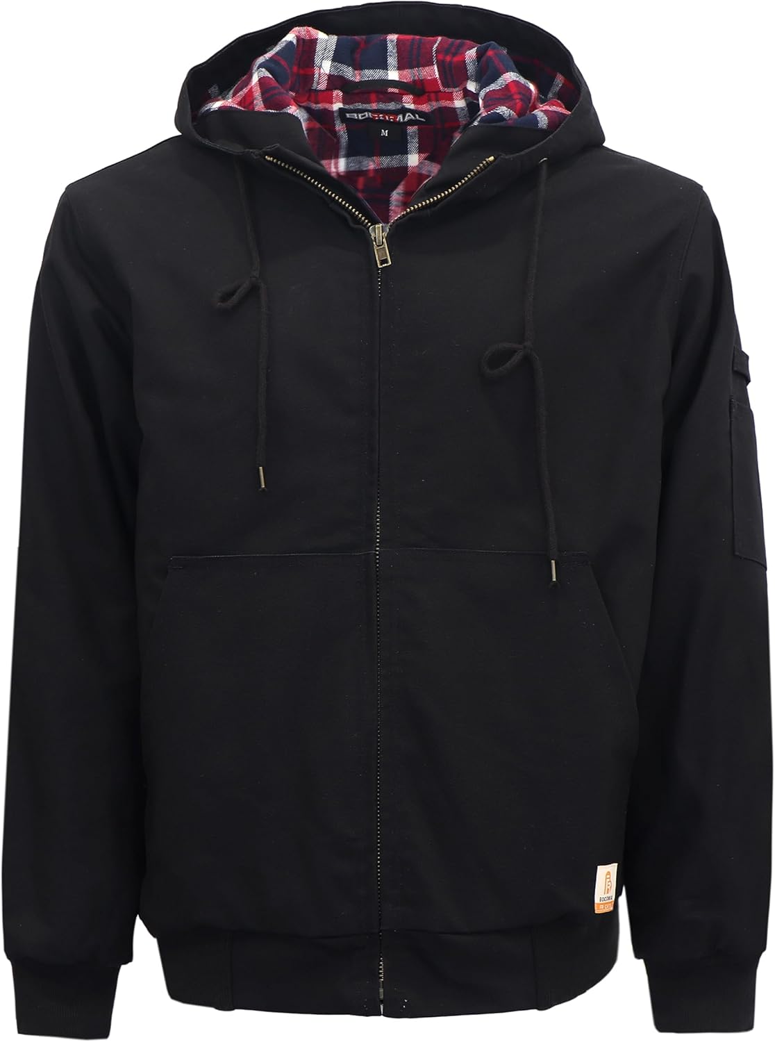 BOCOMAL FR Jacket Insulated Flame Resistant Duck Hooded Coat