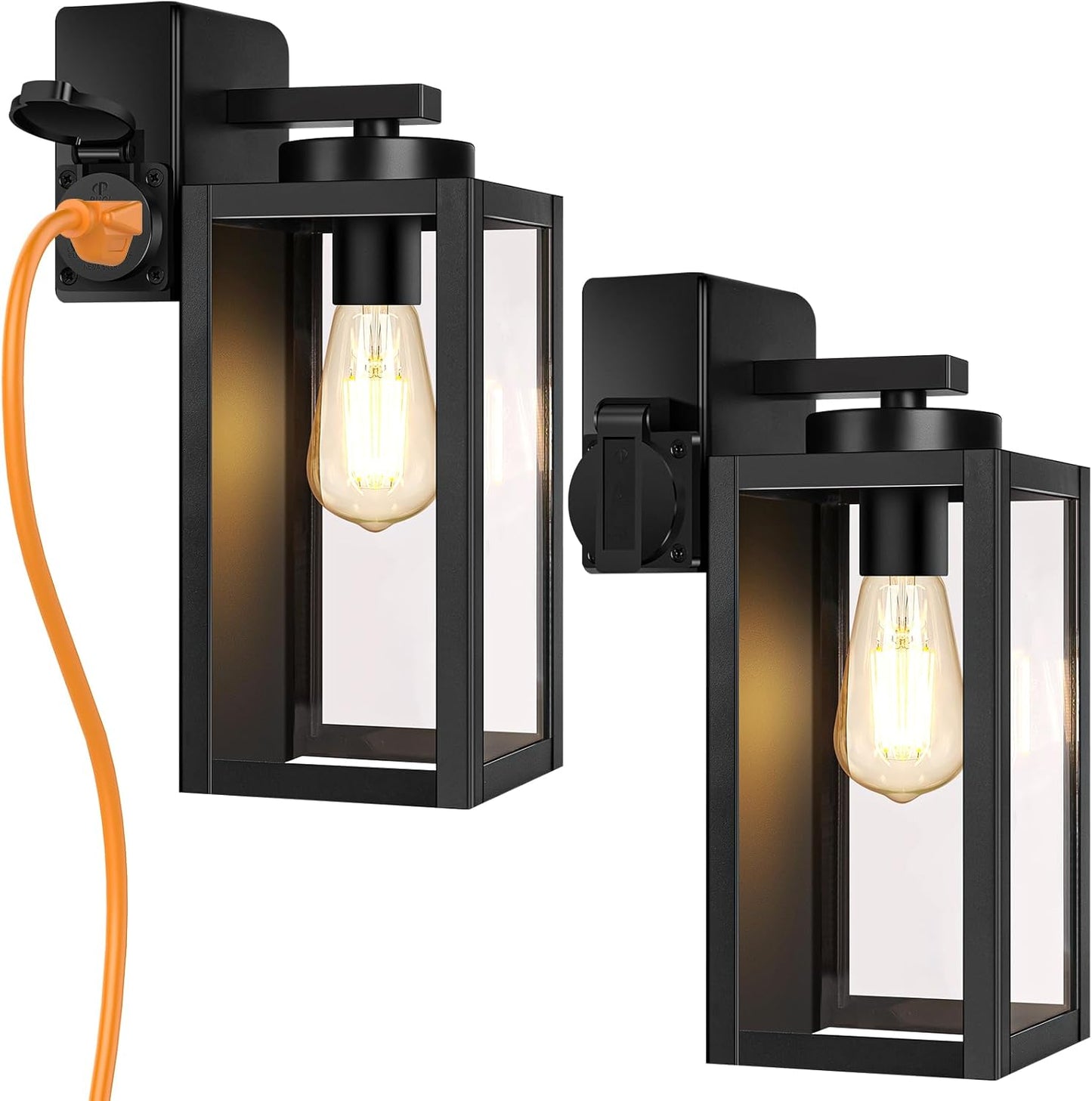 Modern Outdoor Wall Lights with Outlet for Stylish Exteriors