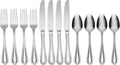 Oneida Countess 12 Piece Everyday Flatware Set, Metallic - Classic