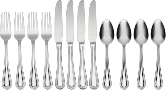 Oneida Countess 12 Piece Everyday Flatware Set for Dining