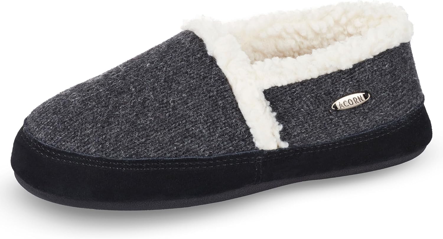 Acorn Womens Moc Slippers for All-Day Comfort and Style