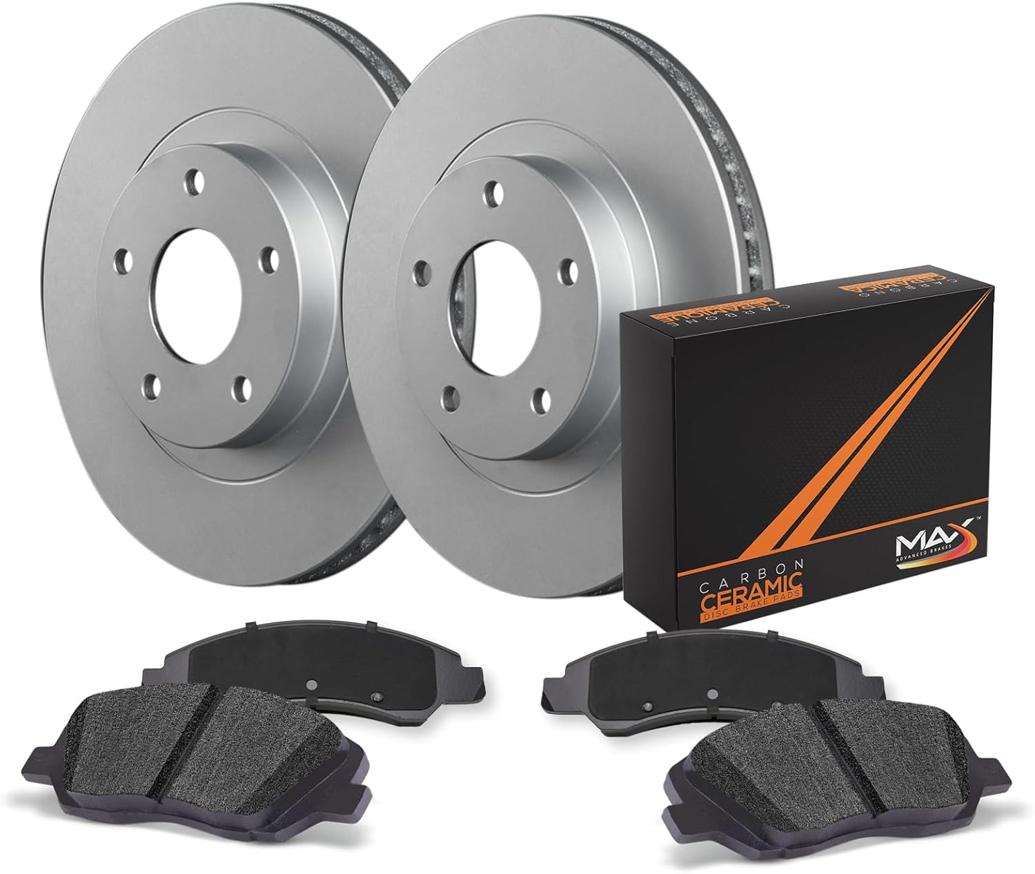 Max Advanced Brakes Front Brake Kit for 1999-2003 Ford Windstar